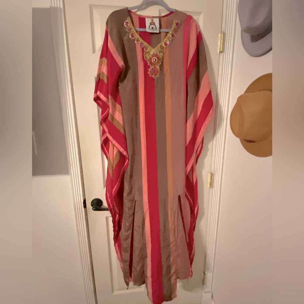 Carla Christoph Women’s Stripe Embellished Tunic